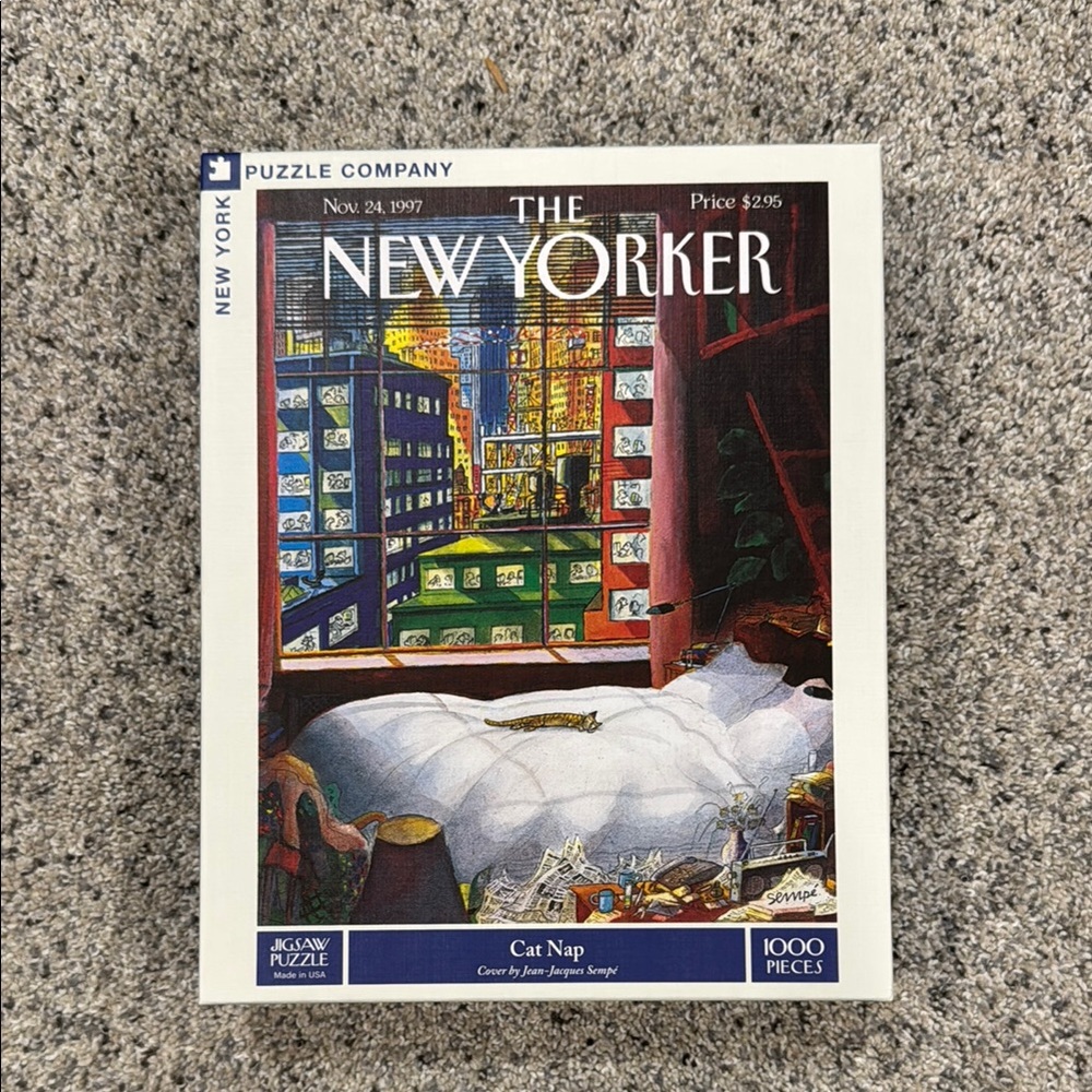 The New Yorker 1000 Piece Puzzle